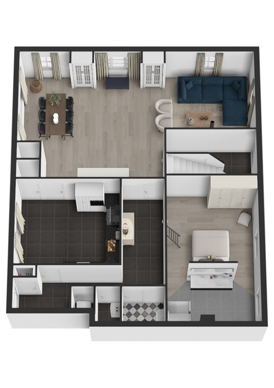 mediumsize floorplan